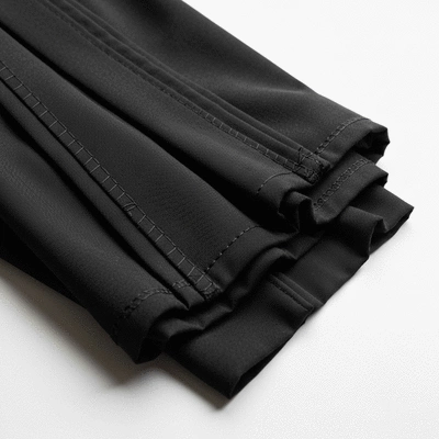 Close-up of a judge's robe fabric and stitching, conveying quality and professionalism